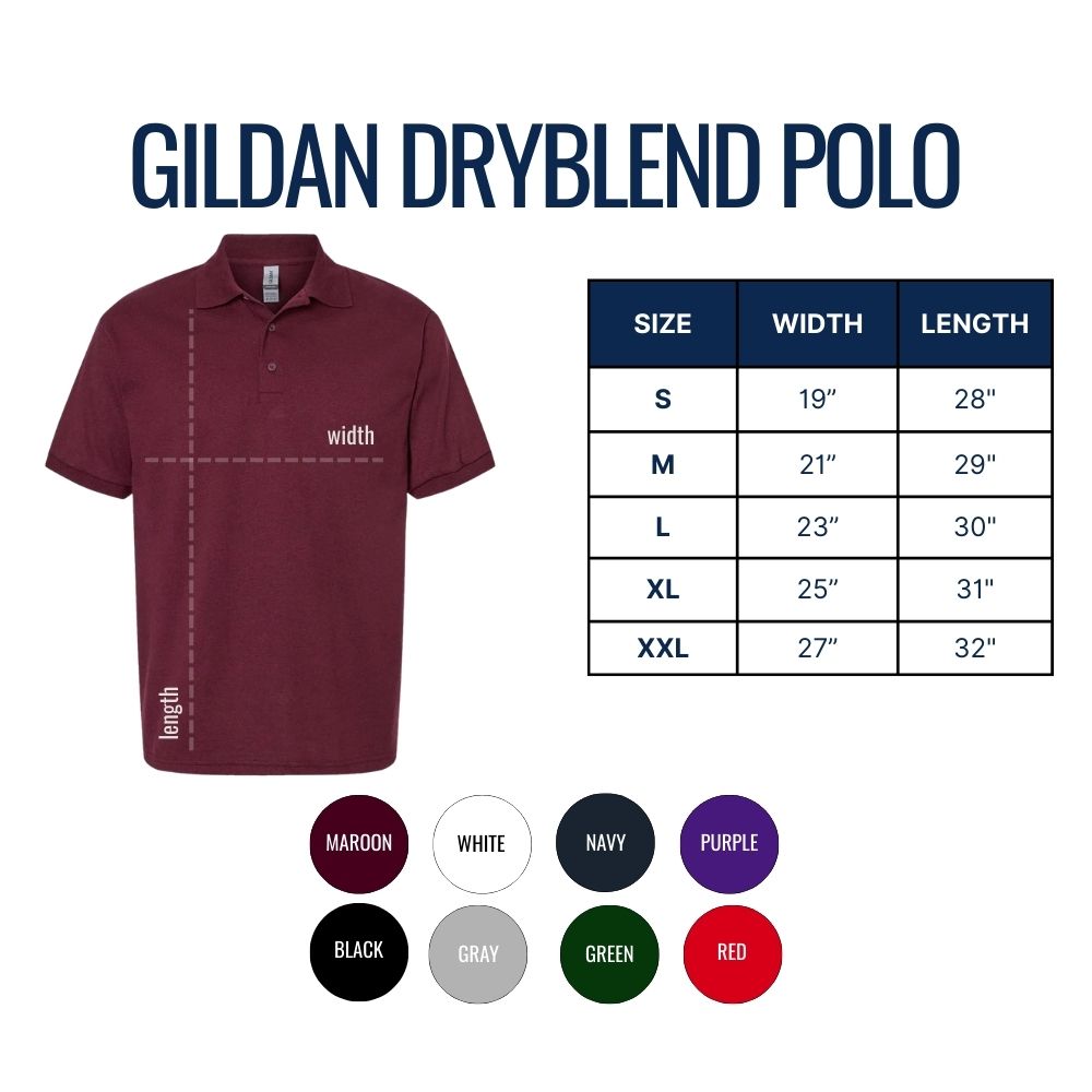Bulk Custom Polo Printing Minimum 12 Pieces Production Deposit