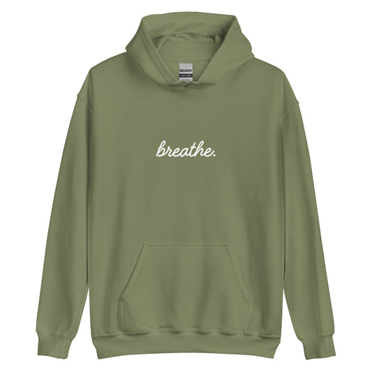 Reminder to Breathe – Affirmation Pullover Hoodie (Affirmable Mama)